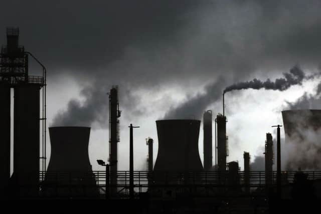 File photo dated 14/10/13 of Grangemouth petrochemical Refinery in Falkirk, Scotland as owner Ineos has been accused of a "Dickensian" disregard for workers' rights by the Labour Party's leader in Scotland.