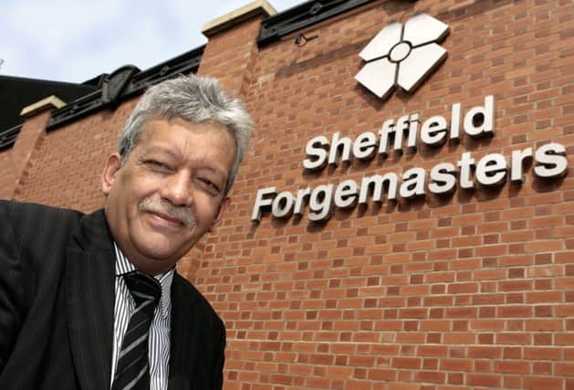 Dr Graham Honeyman of Sheffield Forgemasters