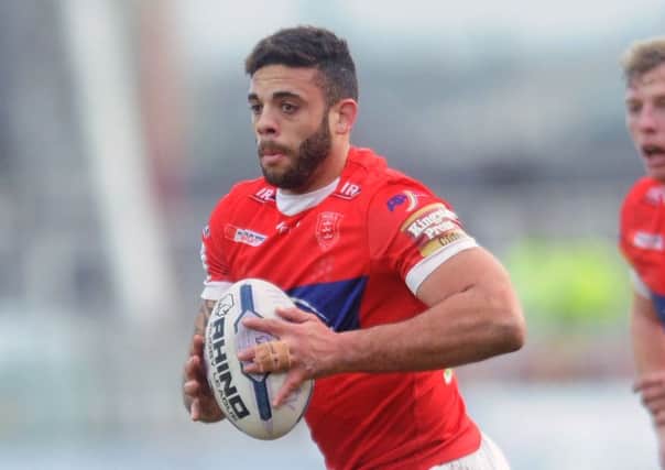 Kevin Larroyer has only played three games for Hull KR this season due to a serious shoulder injury.