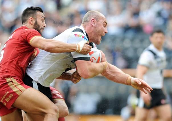 Hull FC captain Gareth Ellis faces a late fitness test today after suffering illness yesterday.