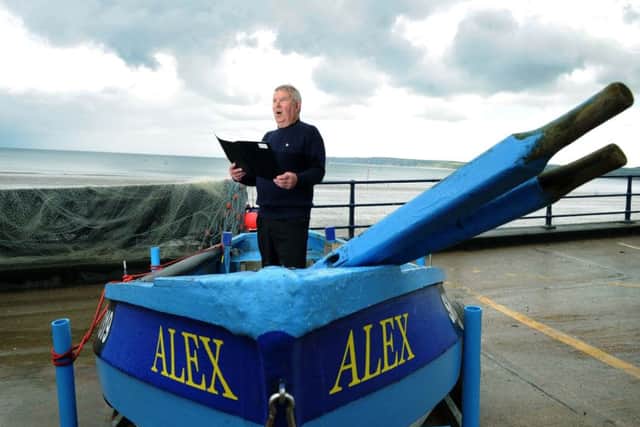 Roger Carr, a member of the Filey Fishermen's Choir, who are looking for more singers.

Picture: Jonathan Gawthorpe