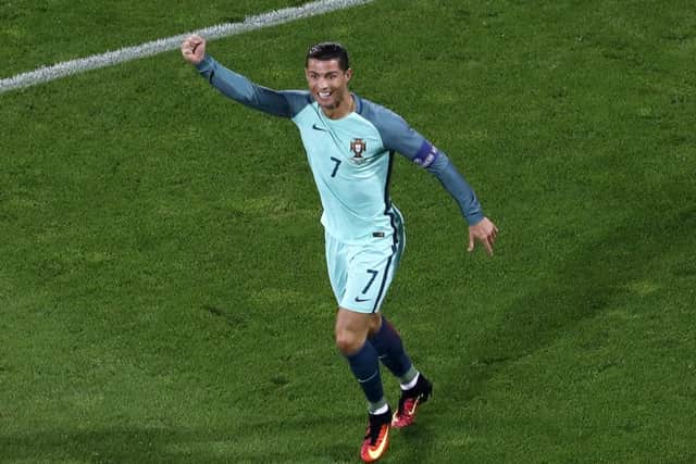 Portugal's Cristiano Ronaldo. Picture: AP/Darko Vojinovic