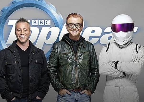Matt Le Blanc, Chris Evans and The Stig are part of the Top Gear team