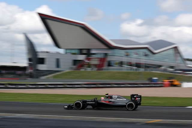 FINAL LAP? McLaren's Jenson Button during Sunday's British Grand Prix at Silverstone. Picture: David Davies/PA.