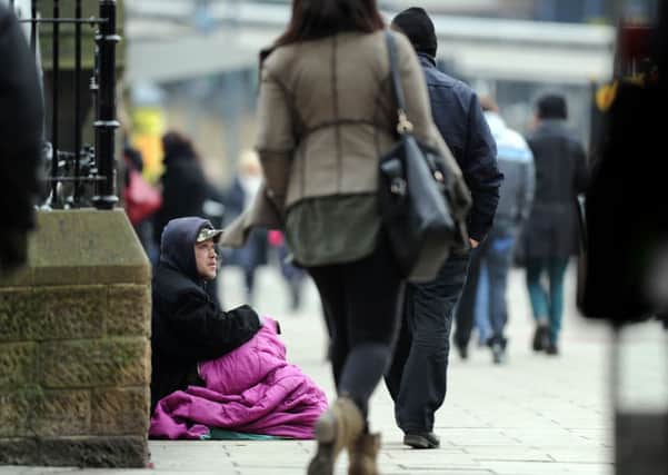 The issue of rough sleepers and beggers in the city has been a hot topic.