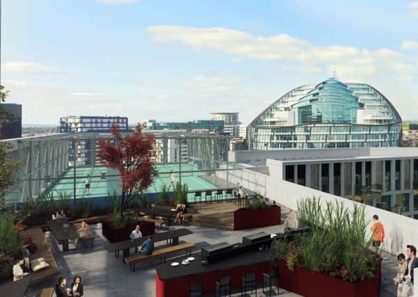 Angel Gardens, a build-to-rent development in Manchester by Yorkshire-based Moda Living, will feature a roof-top garden and a host ofother amenities.