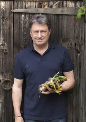 Gardening guru: Alan Titchmarsh who will appear at this year's Ilkley Literature Festival.