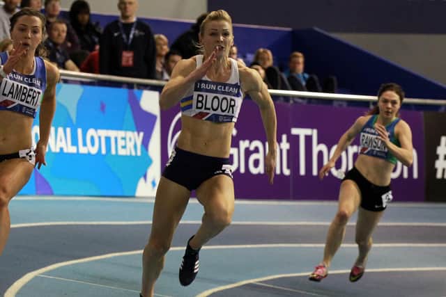 Louise Bloor won the British indoor 200m title earlier this year