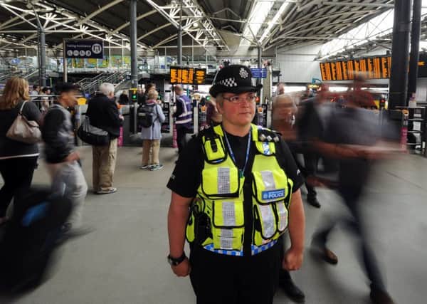Chief Inspector Lorna McEwan, who leads the British Transport Team based at Leeds Railway Station. Picture by Simon Hulme