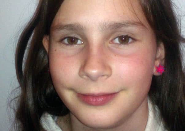 10-year-old Eleni Taylor, from Sheffield, who has written a heartwarming poem called Love Like Jo