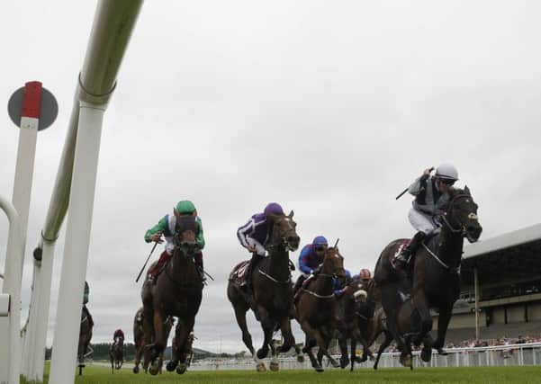 Bocca Baciata ridden by Colm O'Donoghue (right) on the way to winning the Kilboy Estate Stakes during day two of the Darley Irish Oaks Weekend at Curragh Racecourse, Co. Kildare, Ireland.