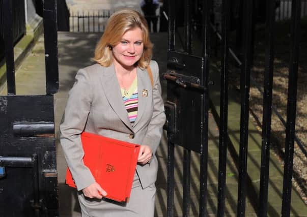 Justine Greening, who has been given both the Education and Women and Equalities brief. (PA).