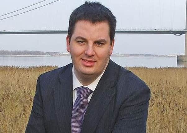 Minister for the Northern Powerhouse and Conservative MP for Brigg and Goole, Andrew Percy.