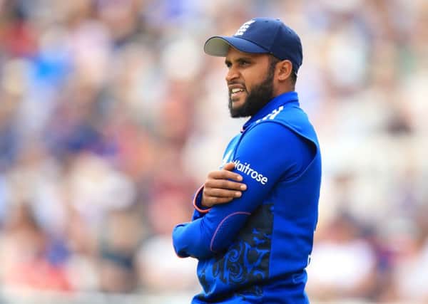 Yorkshire's Adil Rashid is back in the England Test squad. Picture: Mike Egerton/PA.