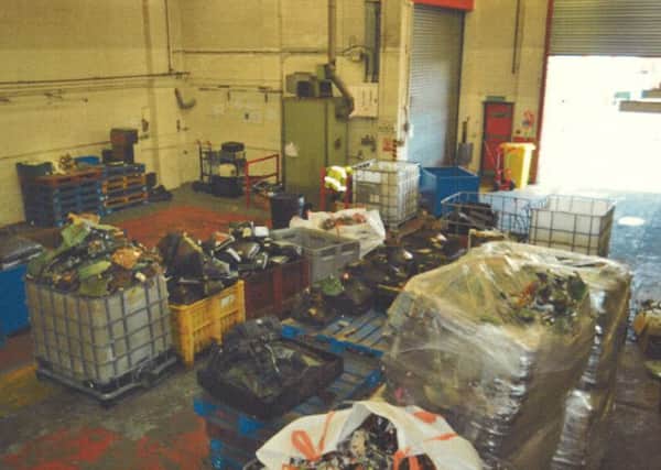 An image of the TLC Recycling Ltd site.