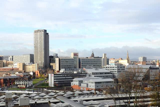 Sheffield skyline.