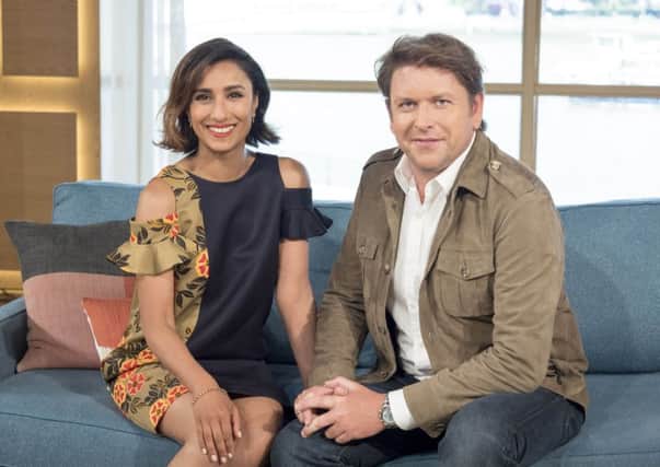 Anita Rani and James Martin will take the helm from this Friday. Picture: ITV