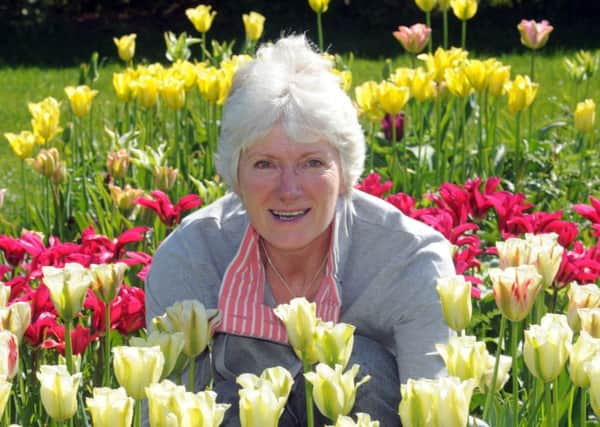 Gill Hodgson of Field House Flowers.