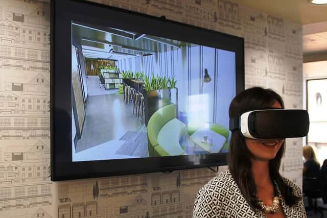 Businesses will now be able to explore new commercial developments before completions with a new virtual reality viewing experience introduced by Bruntwood