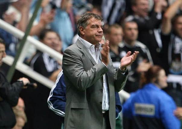 Sam Allardyce, while manager of Newcastle United back in July 2007. Picture: Owen Humphreys/PA.