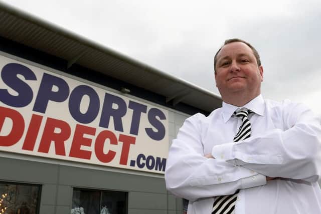 Sports Direct founder Mike Ashley.