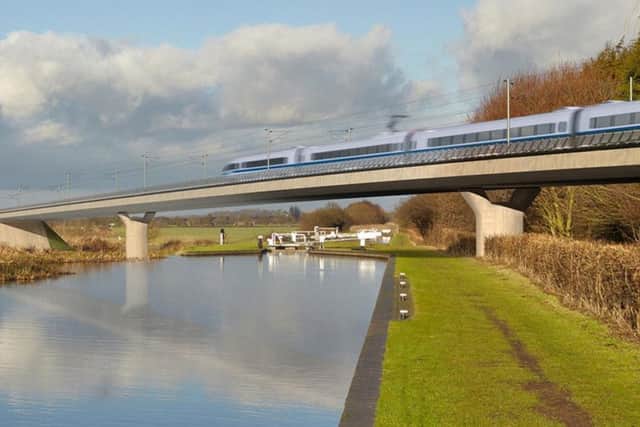 The HS2 high speed rail scheme is still set to go ahead. (PA).