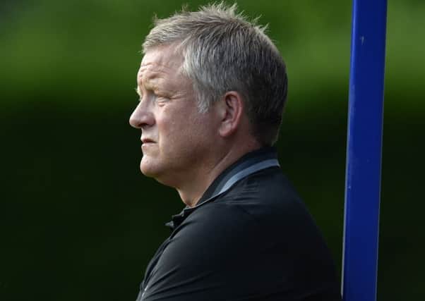 Sheffield United manager Chris Wilder.
Picture Bruce Rollinson
