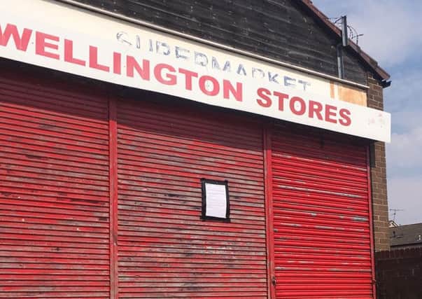 Wellington Stores, in Holdforth Place, had become a magnet for crime and anti-social behaviour.