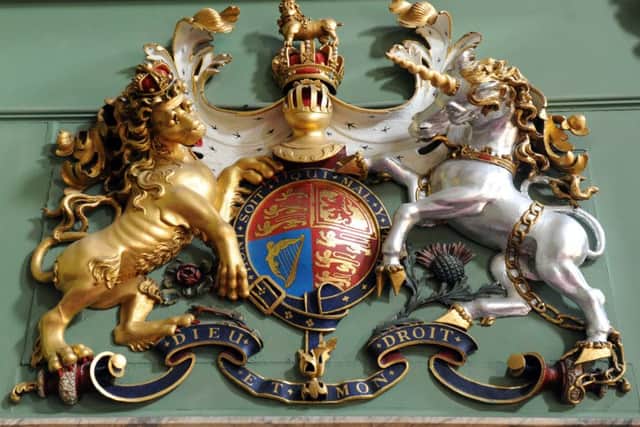 The City of York coat of arms in the  State Room at York's  Mansion House. 
Picture: Gary Longbottom.