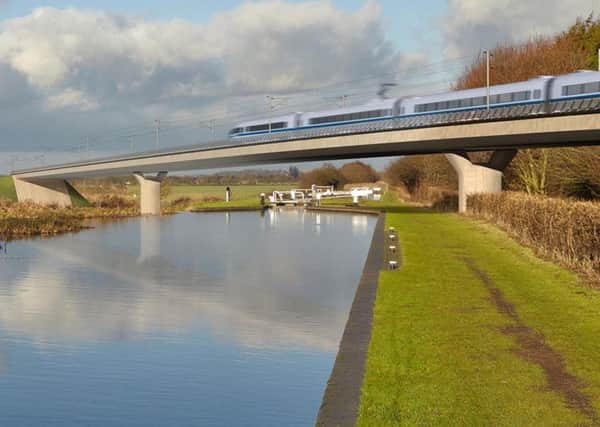 Campaign group HS2 East says the high speed rail scheme would boost Yorkshire's economy. (PA)