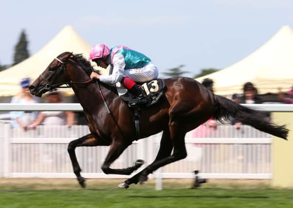 Time Test, ridden by Frankie Dettori, on the way to winning the Tercentenary Stakes at the 2015 Royal Ascot last year. Picture: David Davies/PA.