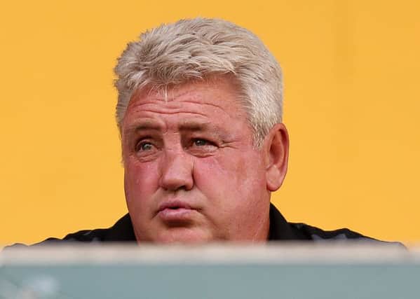 Steve Bruce pictured during the pre-season friendly at Mansfield. On Friday, Bruce quit as Hull City's manager (Picture: Barry Coombs/PA Wire).