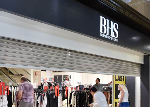 Last day opening at BHS Queensgate
