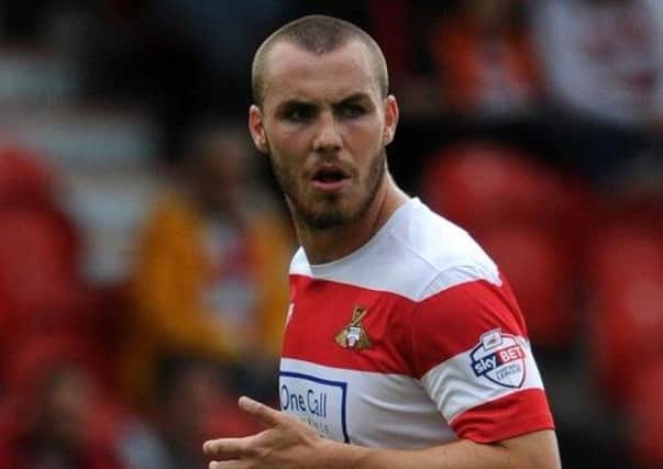 Doncaster Rovers' Luke McCullough.