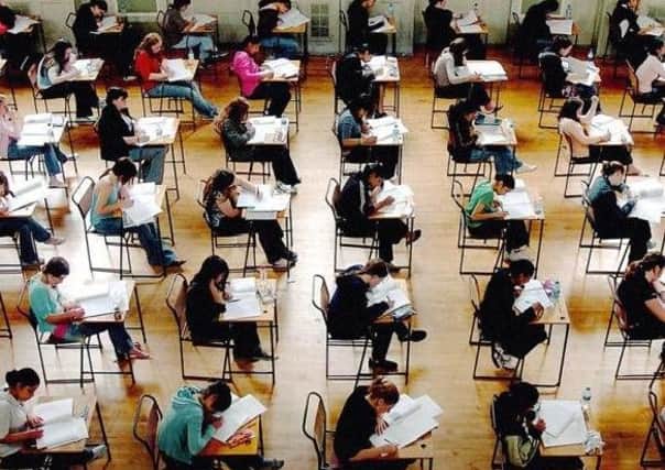 Students sitting exams, but are schools subjected to political interference?