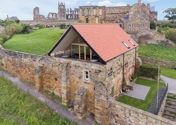 The Old Brewhouse, Whitby
. The glazed gable and  the terrace provide sensational views over the town and sea