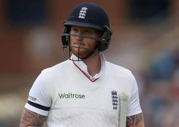 England's Ben Stokes will miss next week's third Test against Pakistan because of a torn right calf