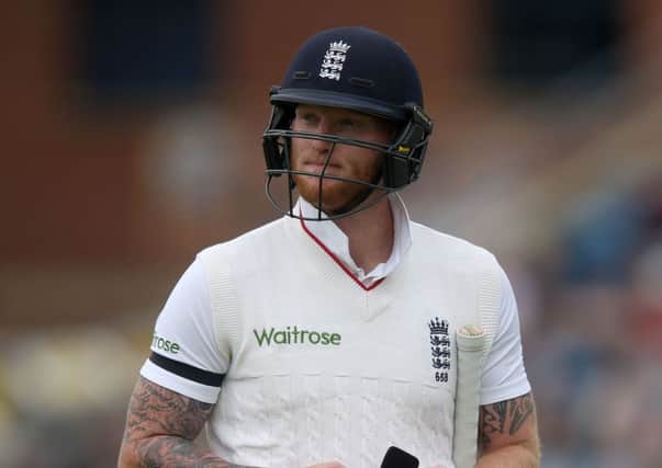 England's Ben Stokes will miss next week's third Investec Test against Pakistan because of a torn right calf (Picture: Simon Cooper/PA Wire)