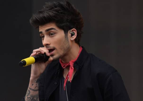 Zayn Malik. Picture: Mark Runnacles/PA Wire