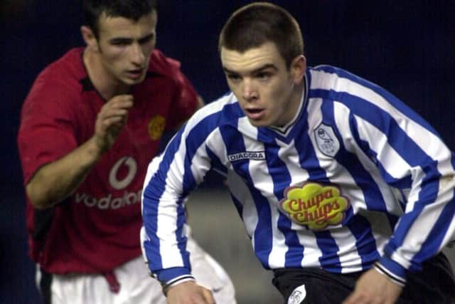Failure - Sheffield Wednesday's Owen Morrison flopped at the Blades.