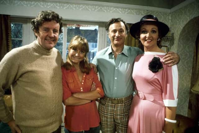 Richard Briers, Felicity Kendal,  Paul Eddington and Penelope Keith in The Good Life