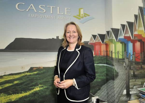 Castle Employment MD Suzanne Burnett in the office in Scarborough . Pic Richard Ponter 163108a