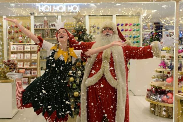 Selfridges open their Christmas shop at the flagship store on Oxford Street, London