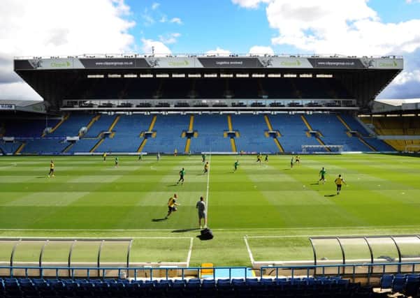 Leeds United are preparing for the opening game of the Championship season this weekend. 
Picture : Jonathan Gawthorpe