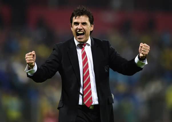 Chris Coleman led Wales to their first major finals since 1958 and then took them all the way to the semi-finals of Euro 2016 in France (Picture: Adam Davy/PA Wire).