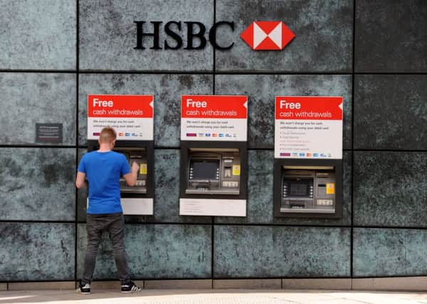 HSBC cash reported a 29% slump in pre-tax profits for the first half of 2016