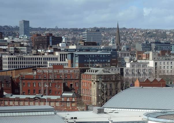 A Sheffield city skyline showing city centre  
Picture by Gerard Binks