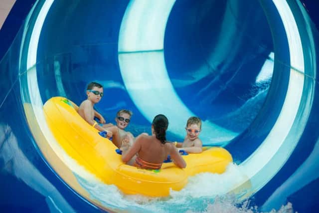 Slides are currently out of action at Alpamare waterpark