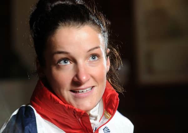 London 2012 Olympic Silver medal cyclist Lizzie Armitstead at Cartwright Hall, Bradford