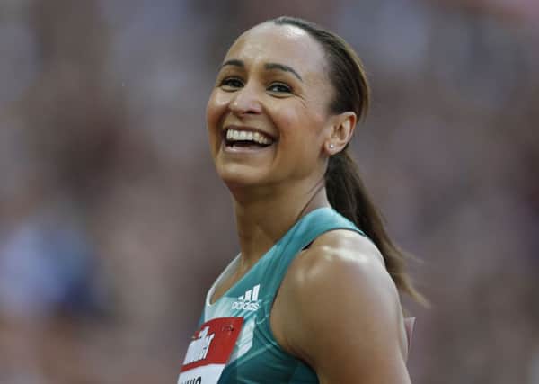 Great Britain's Jessica Ennis-Hill in the women's 100m hurdles heats during day one of the Muller Anniversary Games at the Olympic Stadium, Queen Elizabeth Olympic Park, London.
